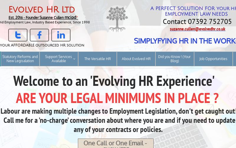 Evolved HR Limited logo